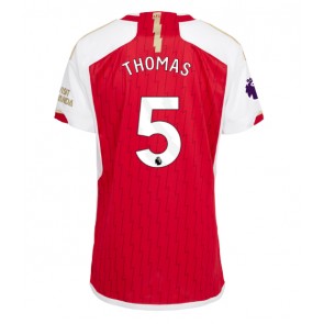 Arsenal Thomas Partey #5 Replika Hjemmebanetrøje Dame 2023-24 Kortærmet